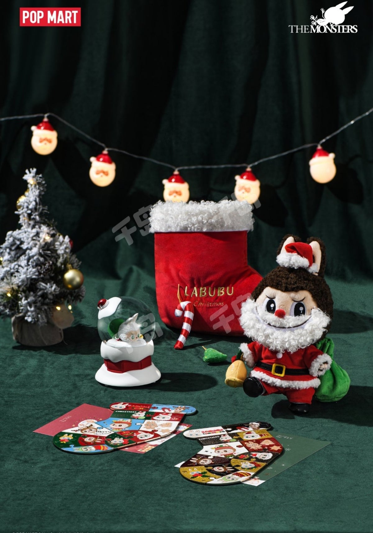 LABUBU Christmas plush gift box