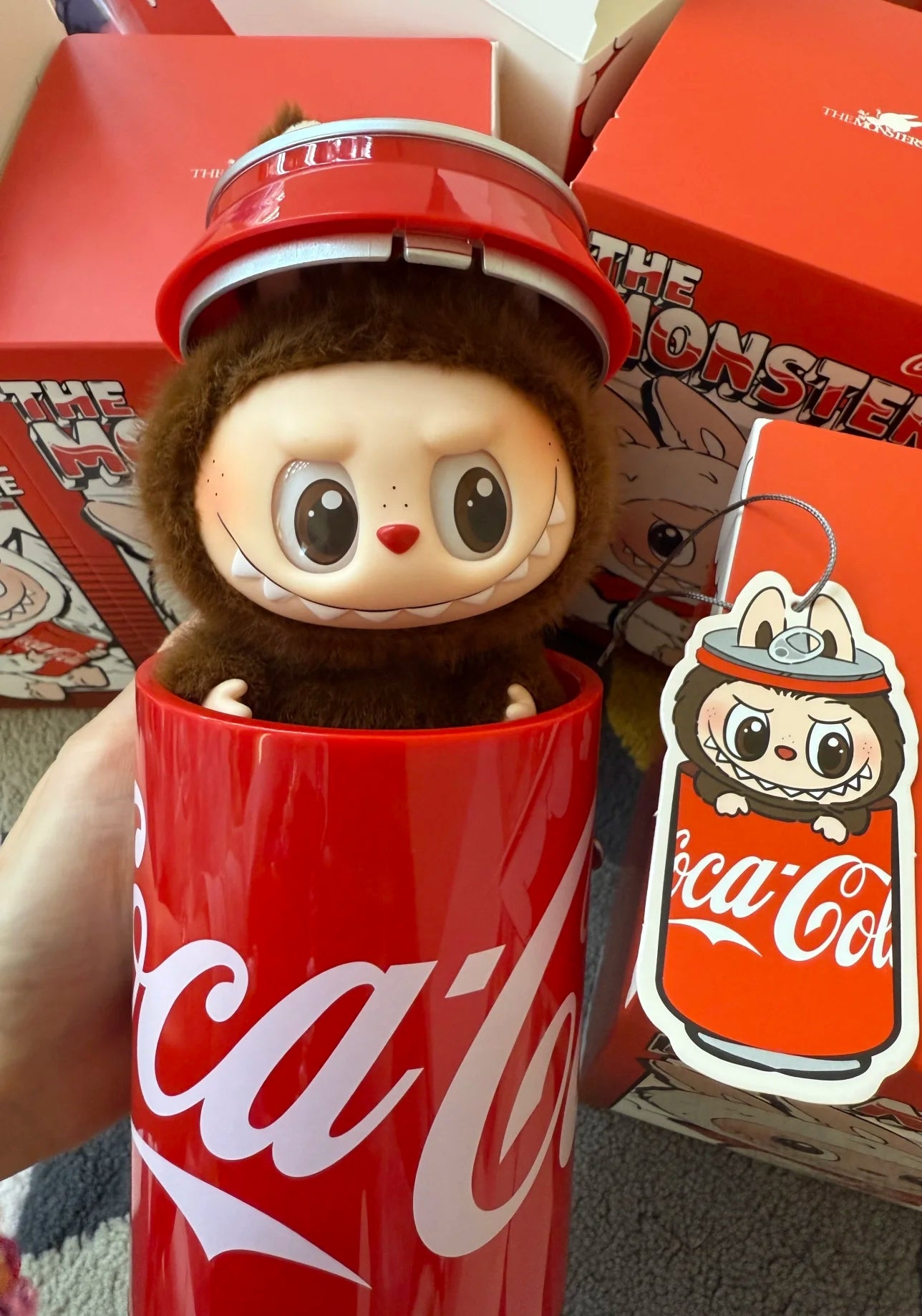 (Pre) - Secret -THE MONSTERS COCA-COLA SERIES-Vinyl Face Blind Box