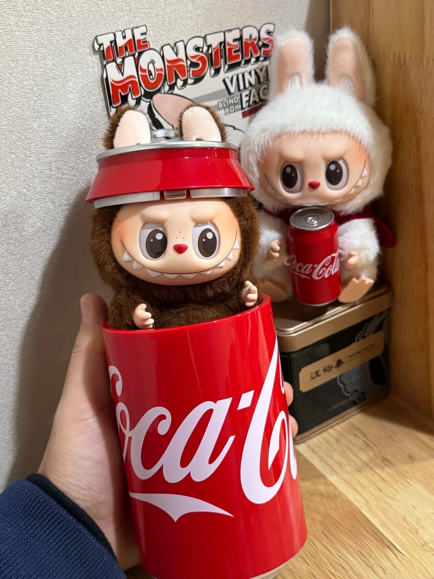 (Pre) - Secret -THE MONSTERS COCA-COLA SERIES-Vinyl Face Blind Box