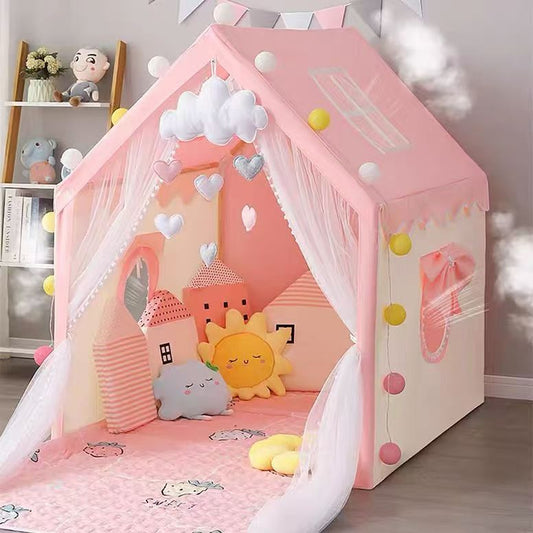 Children's small tent，pink