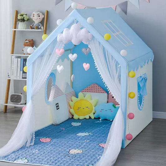 Children's small tent, blue