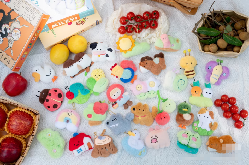 Childhood Fridge Magnet  Serices  Plush Blind Box