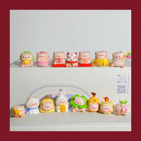 BAOYUN Pig V2 Blessing Story Series Beans Blind Box