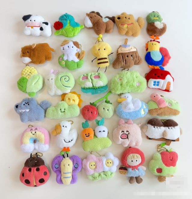 Childhood Fridge Magnet  Serices  Plush Blind Box