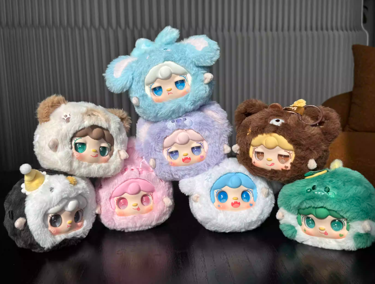 Yooki First Generation Plush Blind Box-Cute Mix  Pass